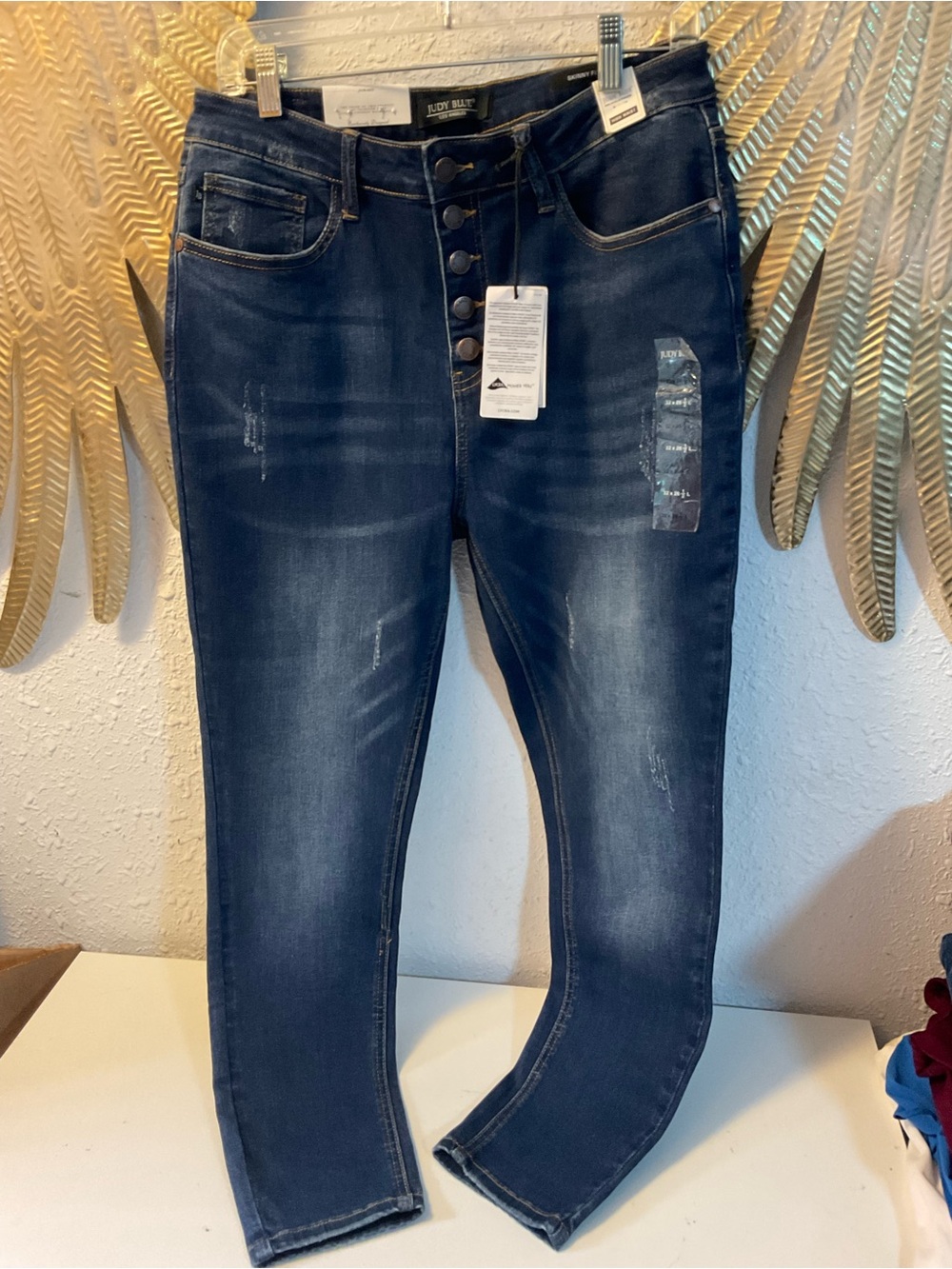 Judy Blue NWT Skinny Fit Button Fly Jeans